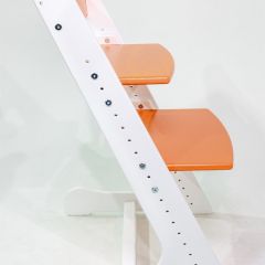 Детский растущий стул Конёк Горбунёк Комфорт ( Бело-оранжевый) | фото 3