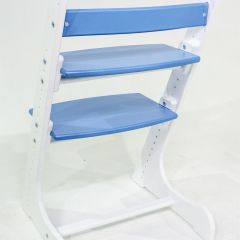 Детский растущий стул Конёк Горбунёк Комфорт (Бело-синий) | фото 5