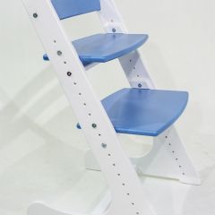 Детский растущий стул Конёк Горбунёк Комфорт (Бело-синий) | фото 6