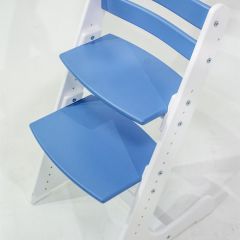 Детский растущий стул Конёк Горбунёк Комфорт (Бело-синий) | фото 7