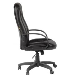 Кресло для руководителя  CHAIRMAN 685 (экокожа черный) | фото 3