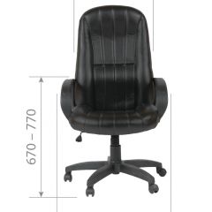 Кресло для руководителя  CHAIRMAN 685 (экокожа черный) | фото 5