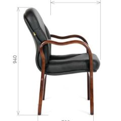 Кресло для посетителей CHAIRMAN 658 (натуральная кожа) | фото 6
