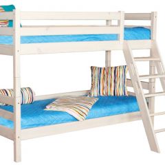 Кровать двухъярусная с наклонной лестницей Соня (Вариант 10) | фото 2