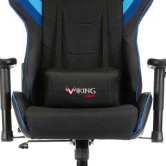 Кресло игровое Бюрократ VIKING 4 AERO BLUE черный/синий | фото 7