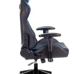 Кресло игровое Бюрократ VIKING 4 AERO BLUE черный/синий | фото 8