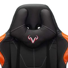 Кресло игровое Бюрократ VIKING 5 AERO ORANGE черный/оранжевый | фото 6