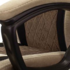 Кресло игровое Бюрократ VIKING 6 KNIGHT BR FABRIC коричневый/бежевый | фото 6