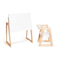 Комплект детской мебели стол и  два стула Я САМ "Лофт-Дуо" (Белый) | фото 5