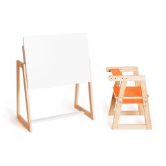 Детская растущая парта и стул Я САМ "Краски" (Оранжевый) | фото 5