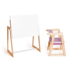 Детская растущая парта и стул Я САМ "Краски" (Сиреневый) | фото 5