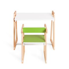 Детская растущая парта и стул Я САМ "Краски" (Зеленый) | фото 6