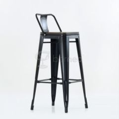 Барный стул N-238 Tolix Wood style Черный | фото 5