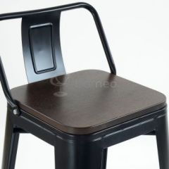 Барный стул N-238 Tolix Wood style Черный | фото 3