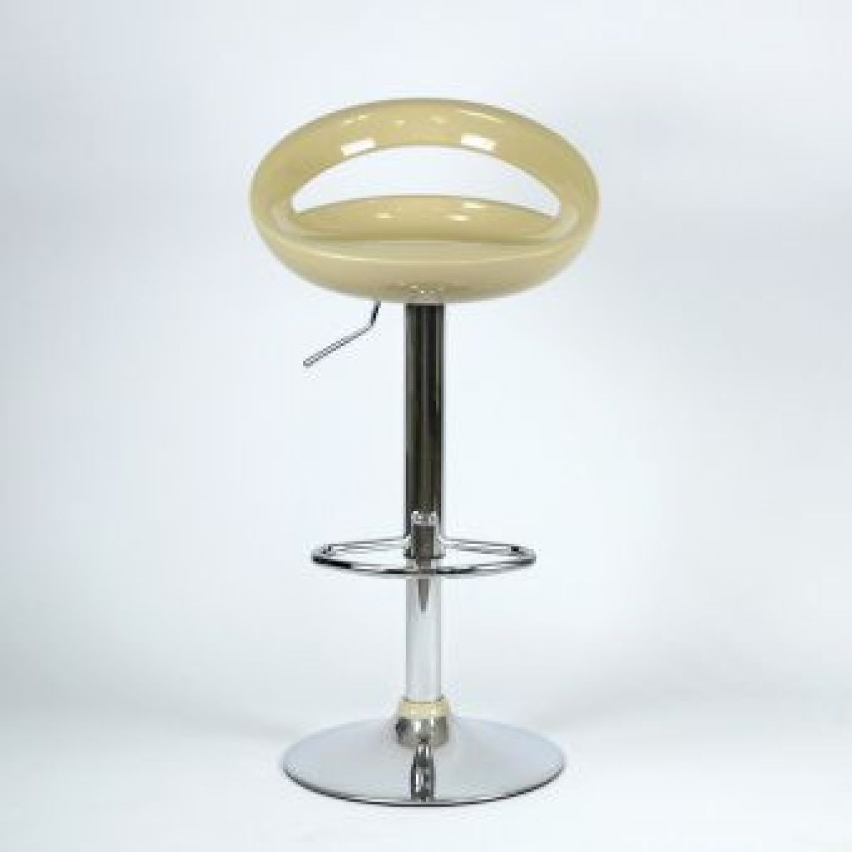 Барный стул Barneo N-6 Disco бежевый глянец | фото 6