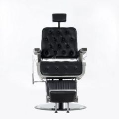 Кресло для барбершопа Barneo 31836E откидная спинка черное | фото 2