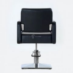 Кресло парикмахерское Barneo 6300V5 черное | фото 3